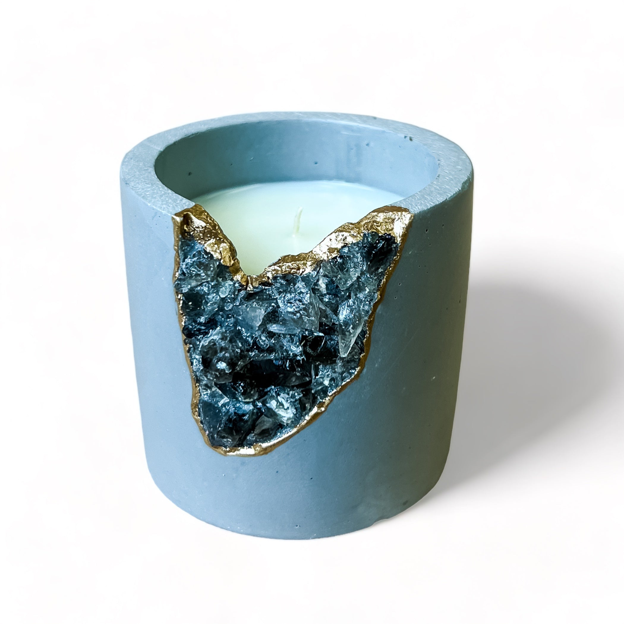 Pomelo Geode Candle