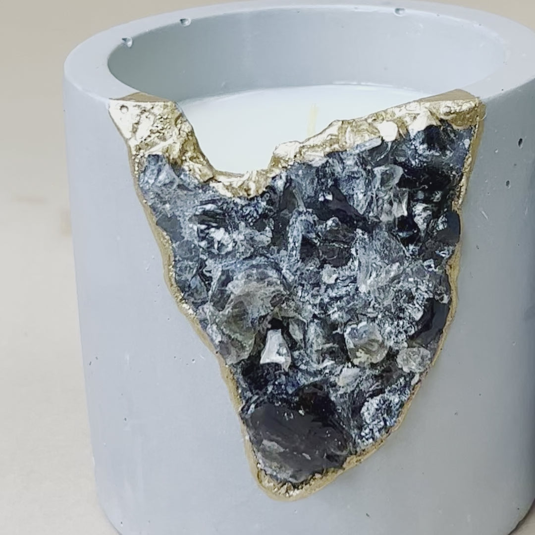 Pomelo Geode Candle