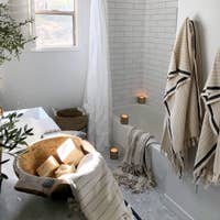 Silvia 100% Turkish Cotton Bath Towel